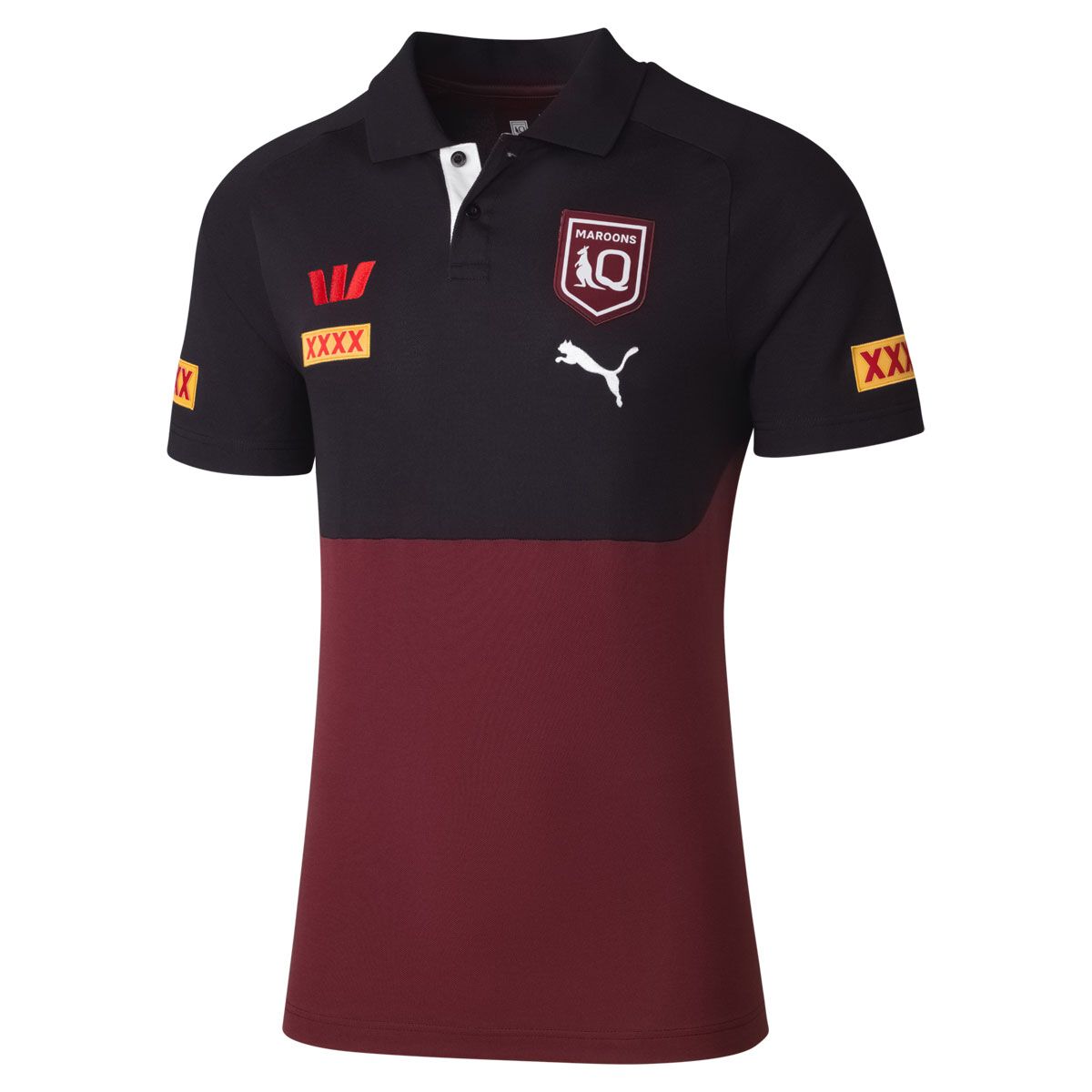 QLD Maroons State of Origin 2025 Mens Team Polo