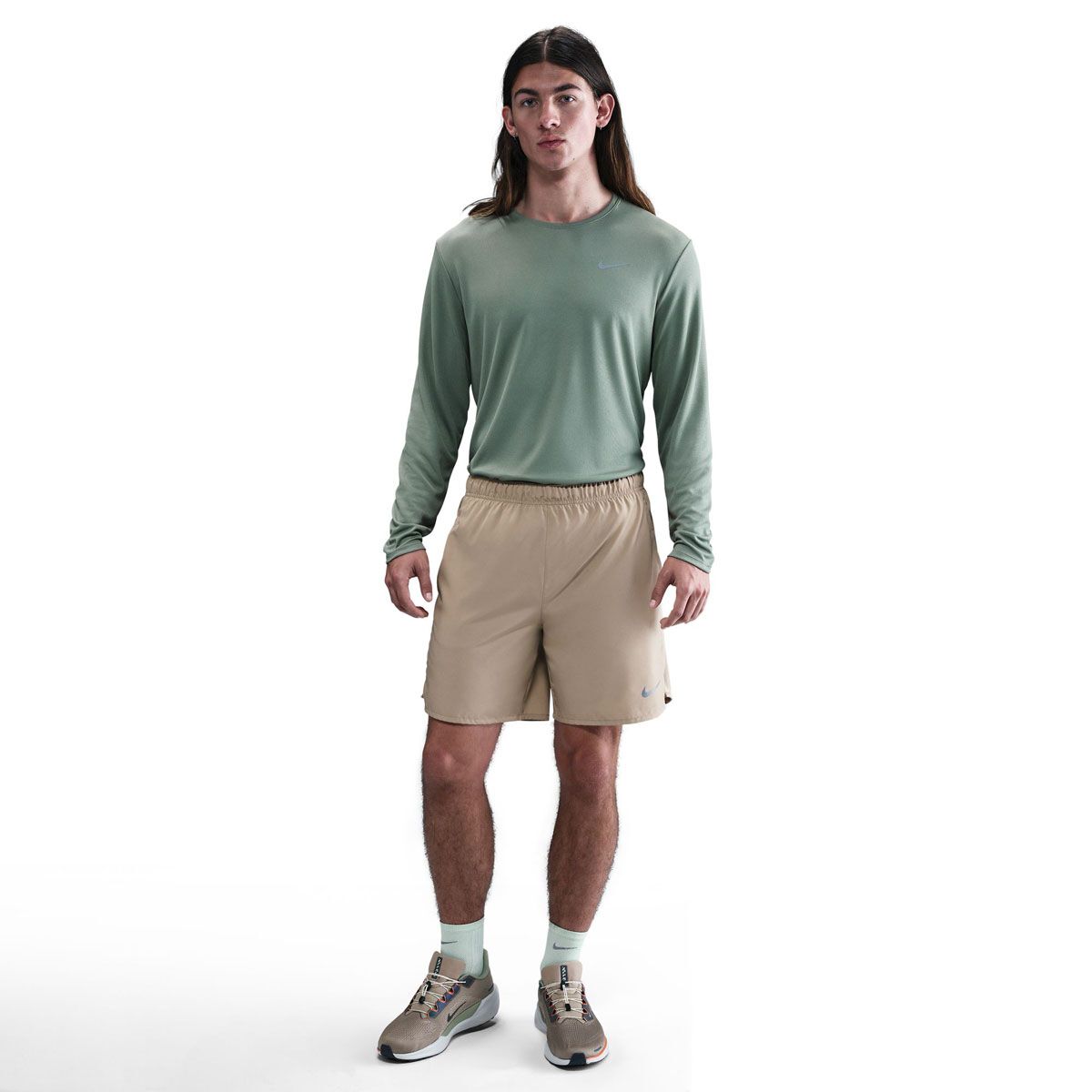 Nike Mens Miler Dri-FIT Long Sleeve Running Top