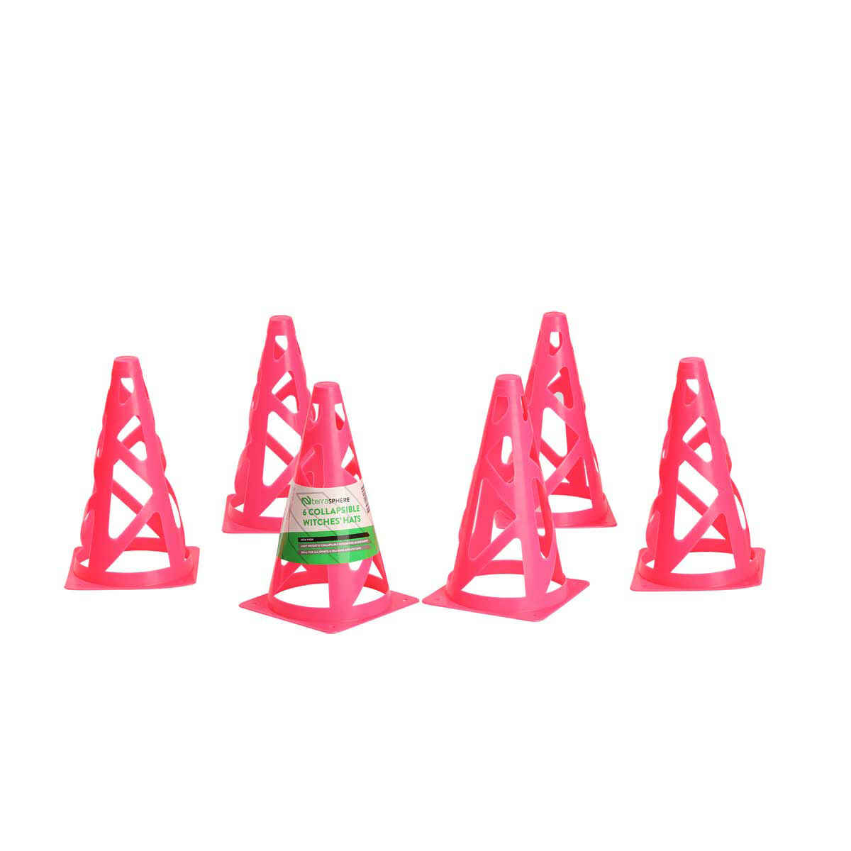 Terrasphere Collapsible Witches Hats 6 Pack
