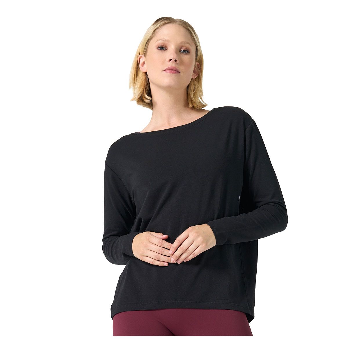 Ell/Voo Womens Juni Long Sleeve Tee
