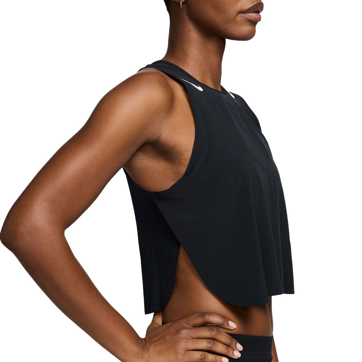 Nike Womens AeroSwift Dri-FIT ADV Crop Running Tank