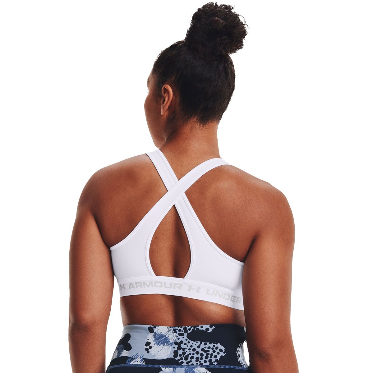 Under Armour Womens Crossback Mid Support Sports Bra