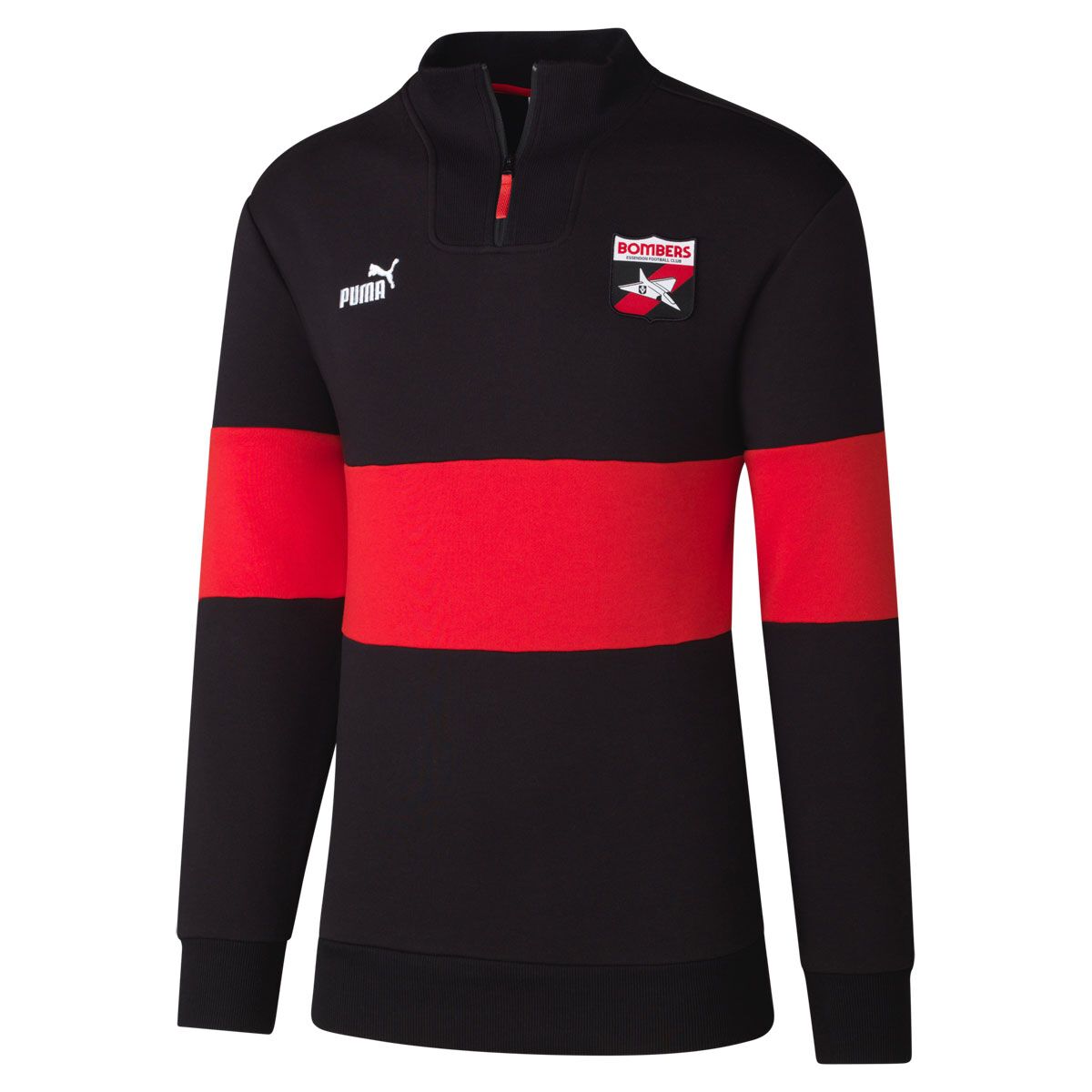 Essendon Bombers 90s 1/4 Zip Sweatshirt