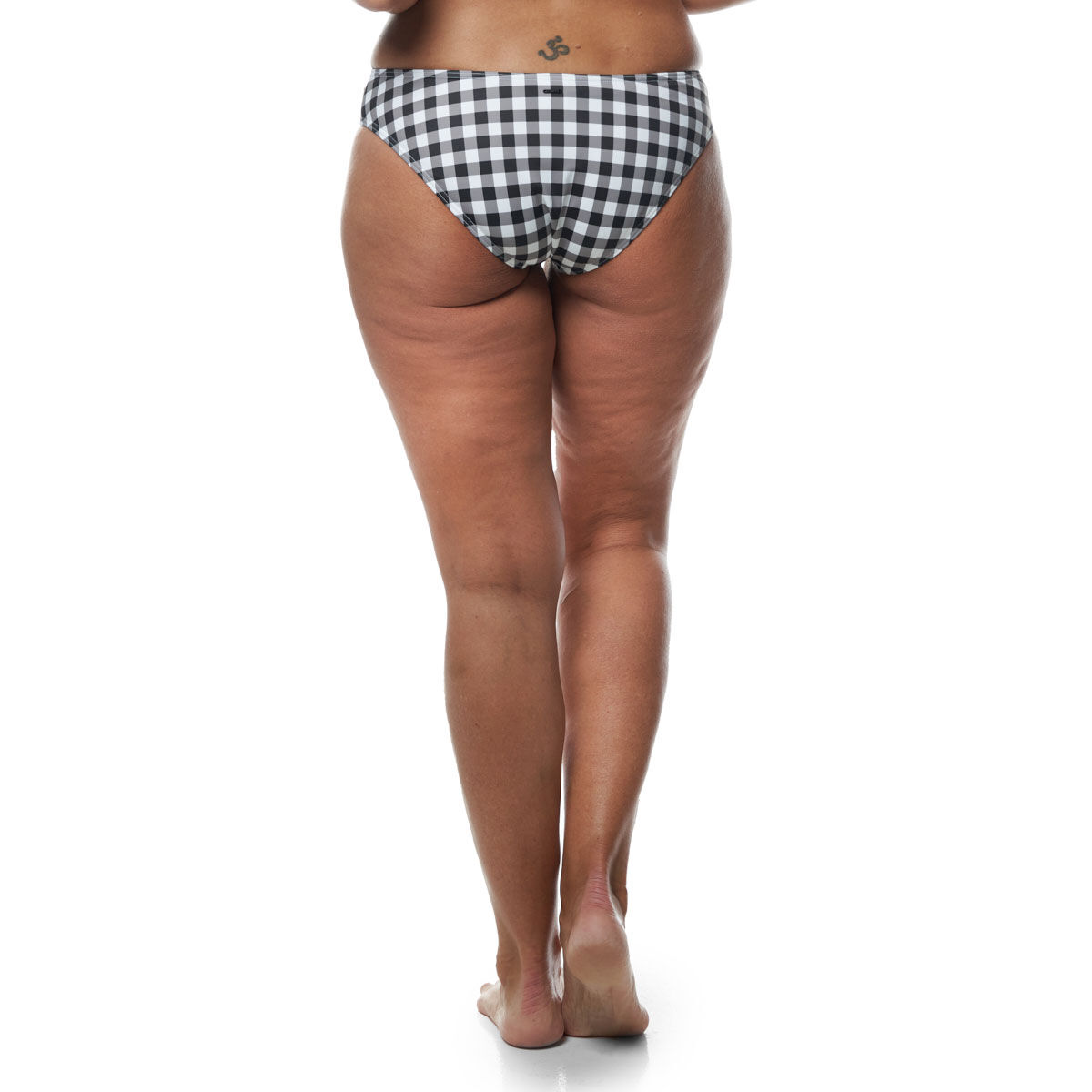 Tahwalhi Womens Gingham Hipster Bottoms