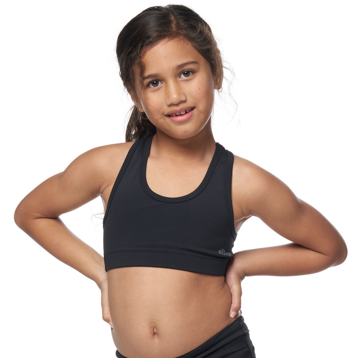 Ell/Voo Kids Essentials Crop Top