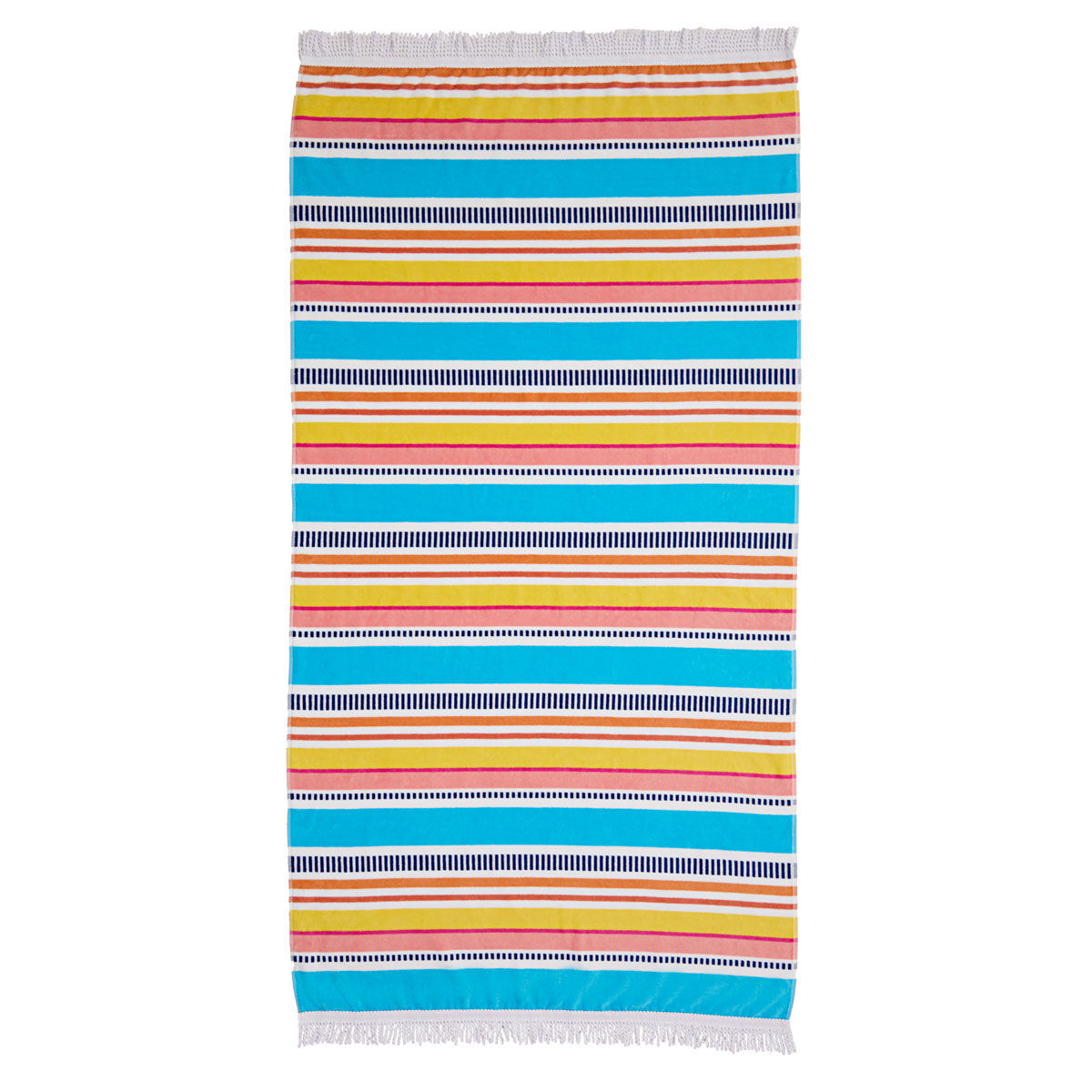Tahwalhi Cruz Velour Jacquard Beach Towel