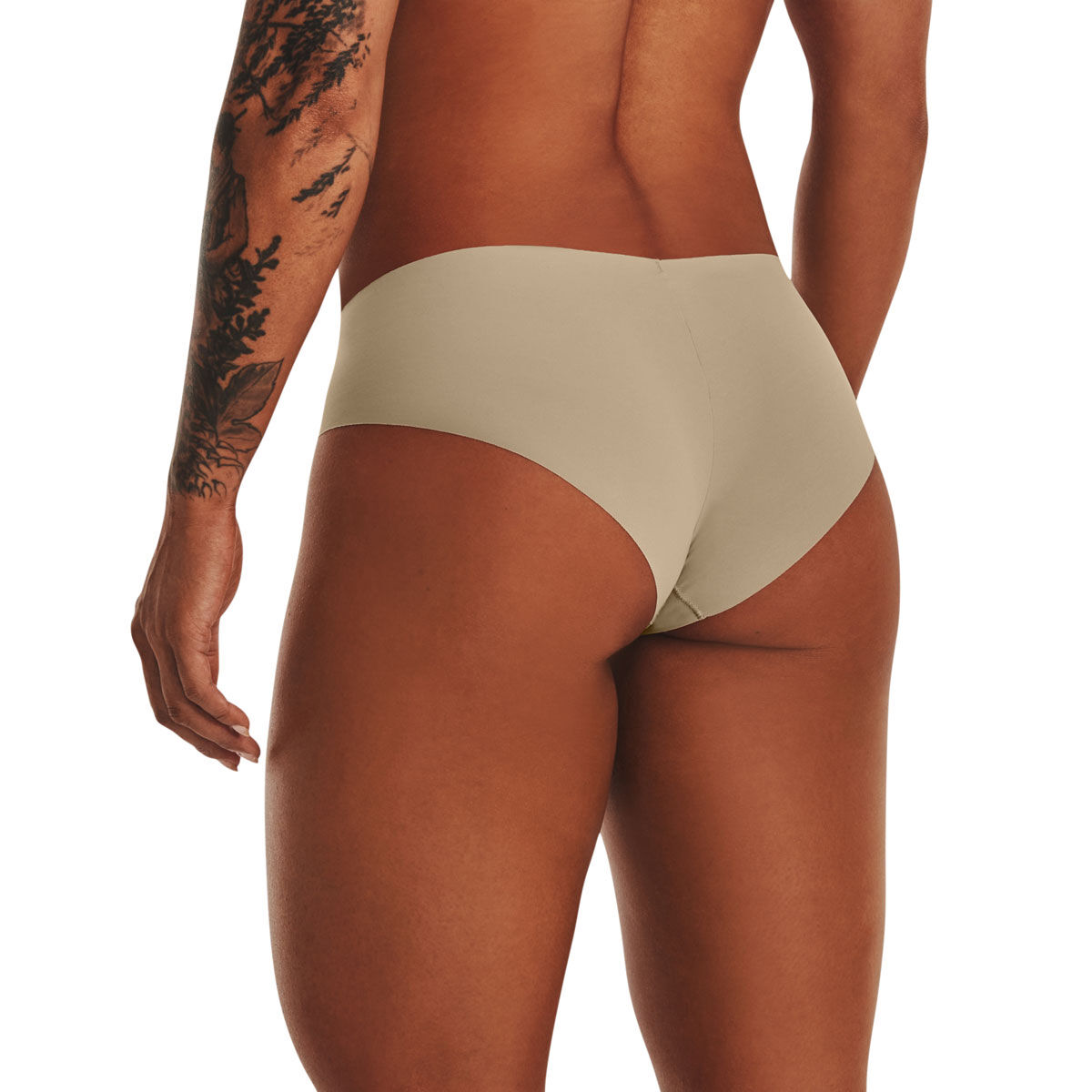 Under Armour Womens Pure Stretch Seamless Hipster Printed Briefs 3 Pack
