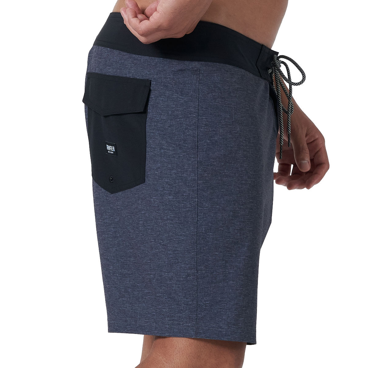 Tahwalhi Mens Solid Board Shorts