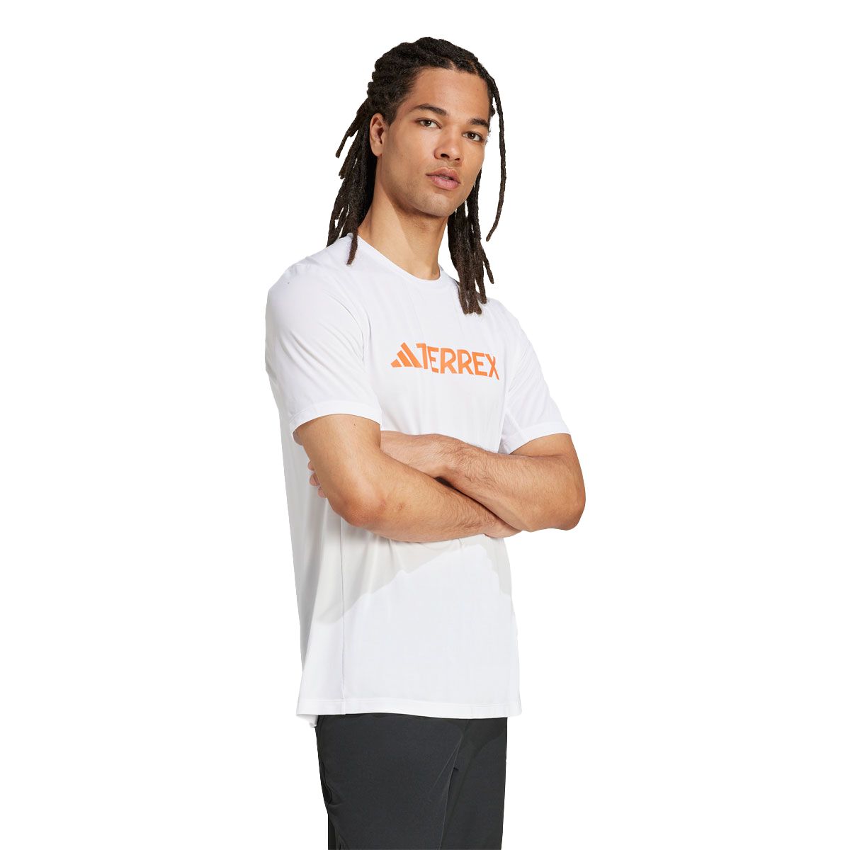 Adidas Mens Terrex Mt Climacool Logo Tech Tee