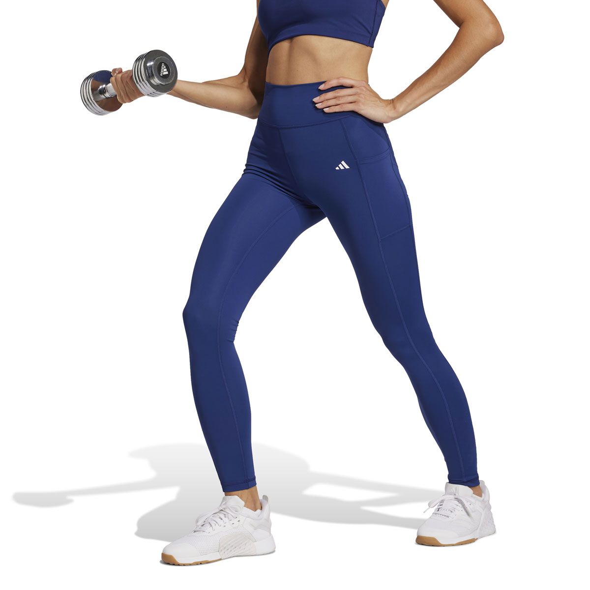 adidas Womens Optime High Rise Full Length Tights