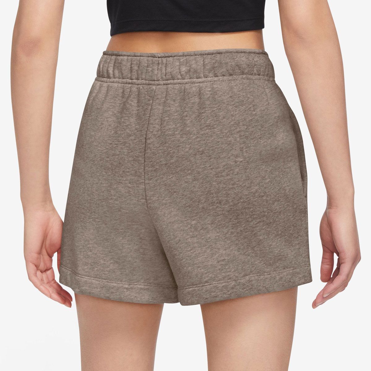 Nike Womens Sportswear Club Fleece Mid Rise Shorts