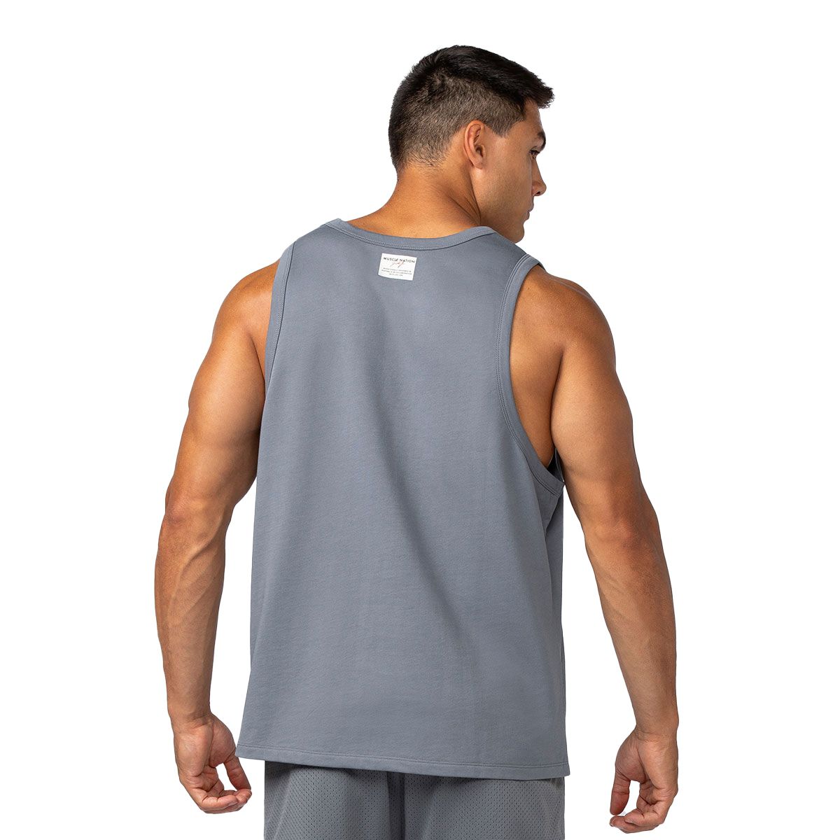 Muscle Nation Mens Lee Lem Loop Back Tank