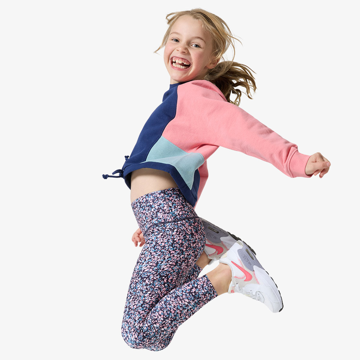 Ell/Voo Junior Girls Carmen Crew Sweatshirt