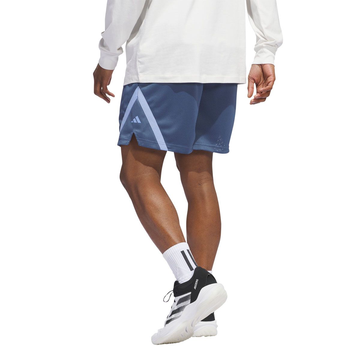 adidas Mens Select Mesh 5 inch Basketball Shorts