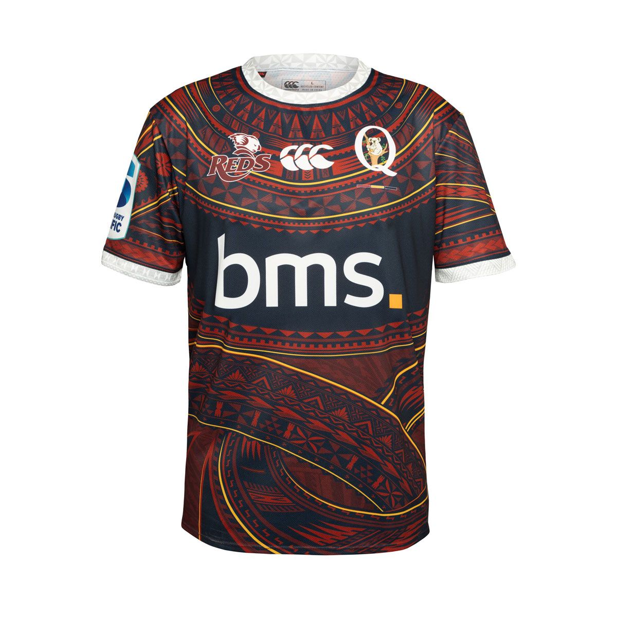 Queensland Reds 2025 Pasifika Kids Warm Up Tee