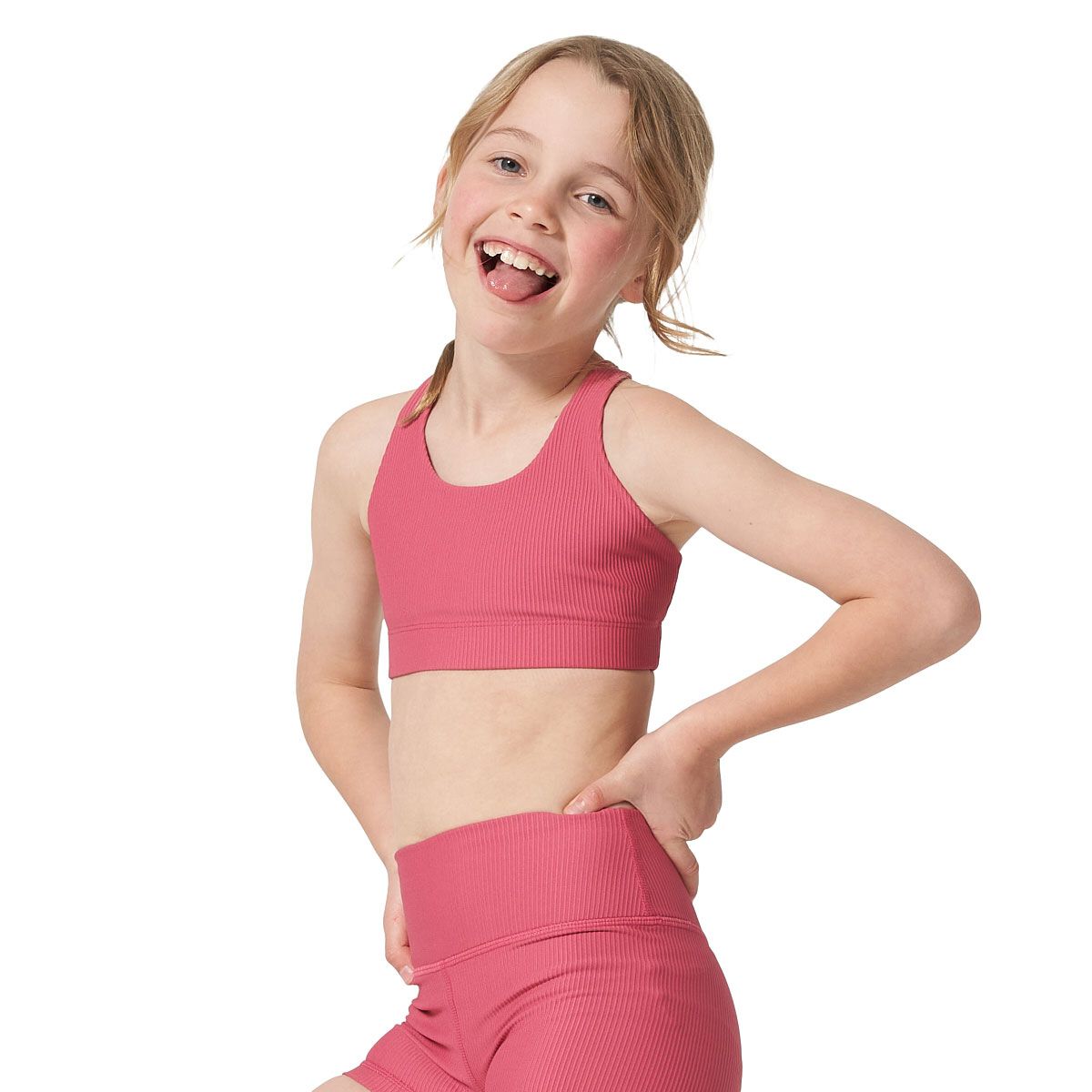 Ell/Voo Junior Girls Trinity Crop Top