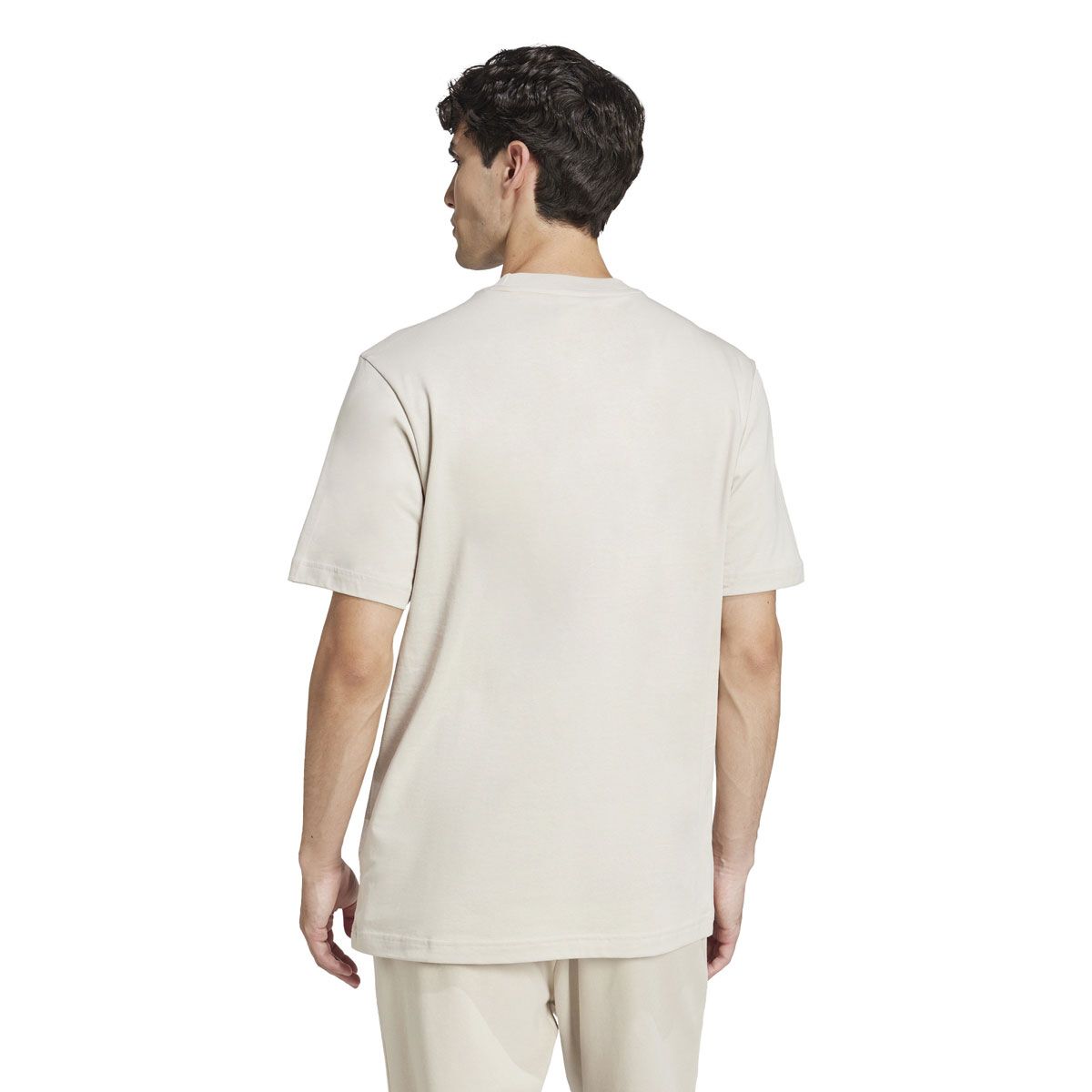 adidas Mens Small Logo Single Jersey Tee