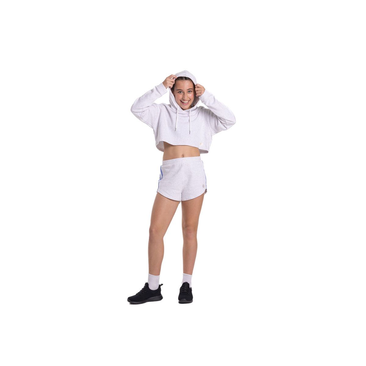 Flo Active Junior Ryder Crop Hoodie