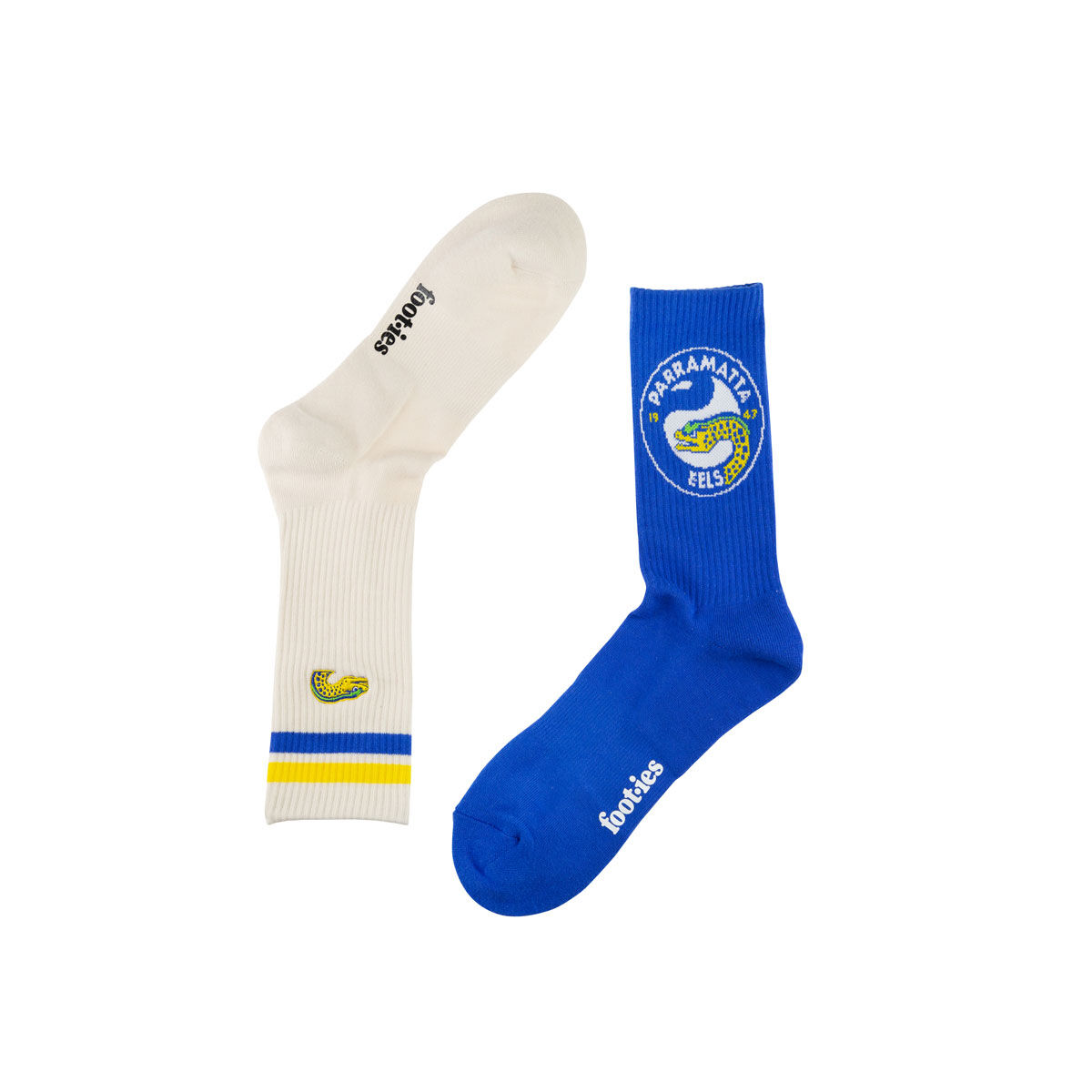 Parramatta Eels Sneaker Socks 2 Pack