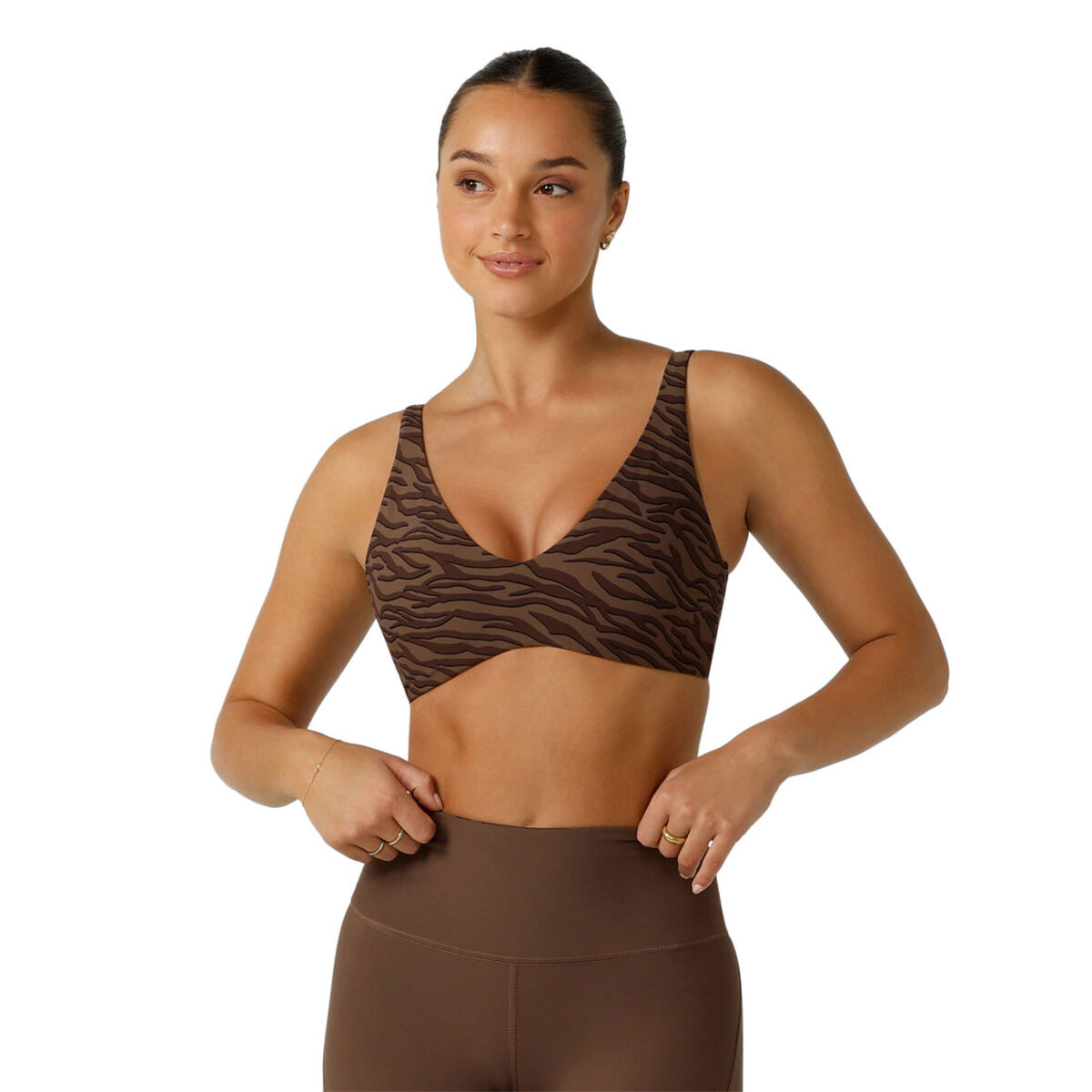 Lorna Jane Womens Safari All Day Sports Bra