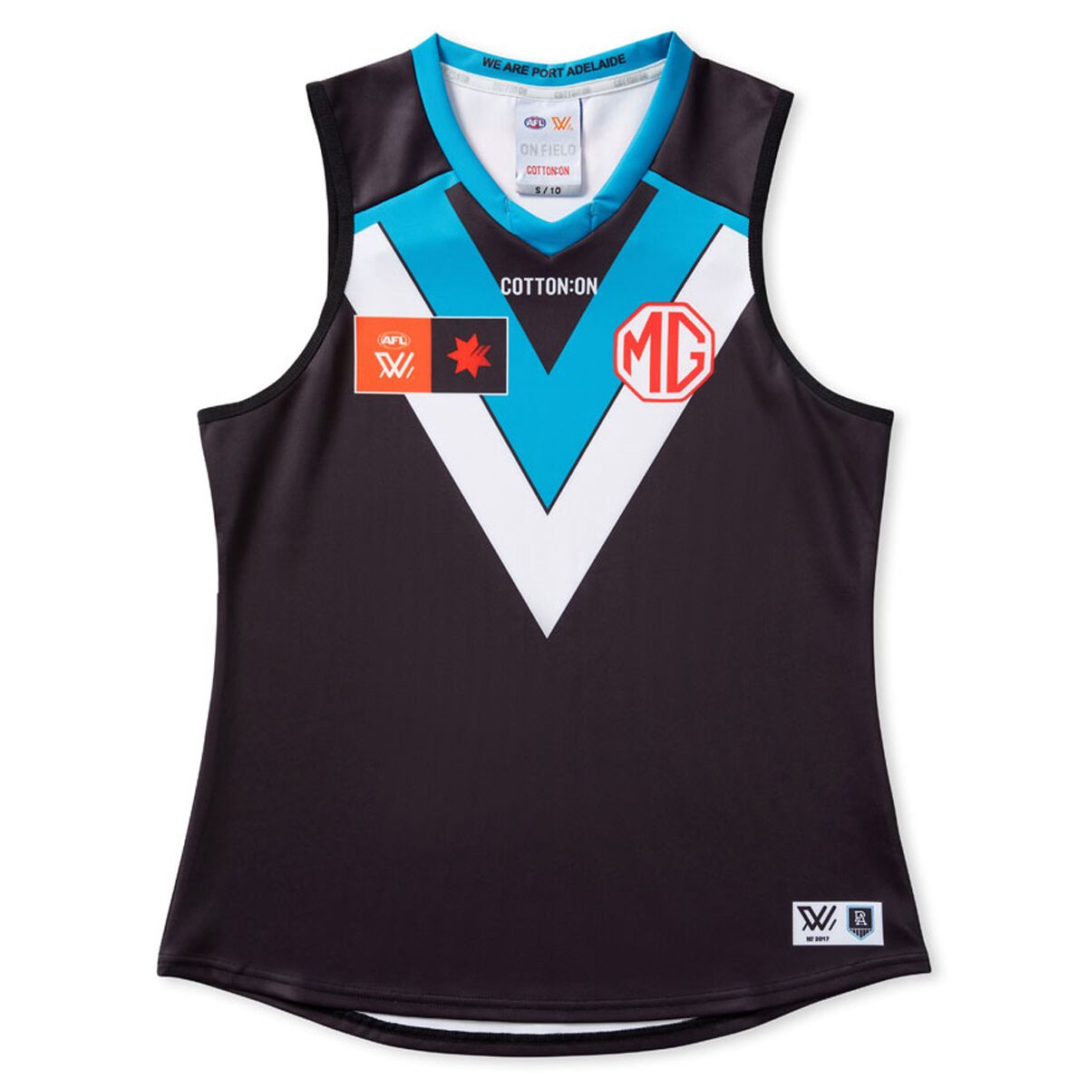 Port Adeliadie Power Womens AFLW Home Guernsey