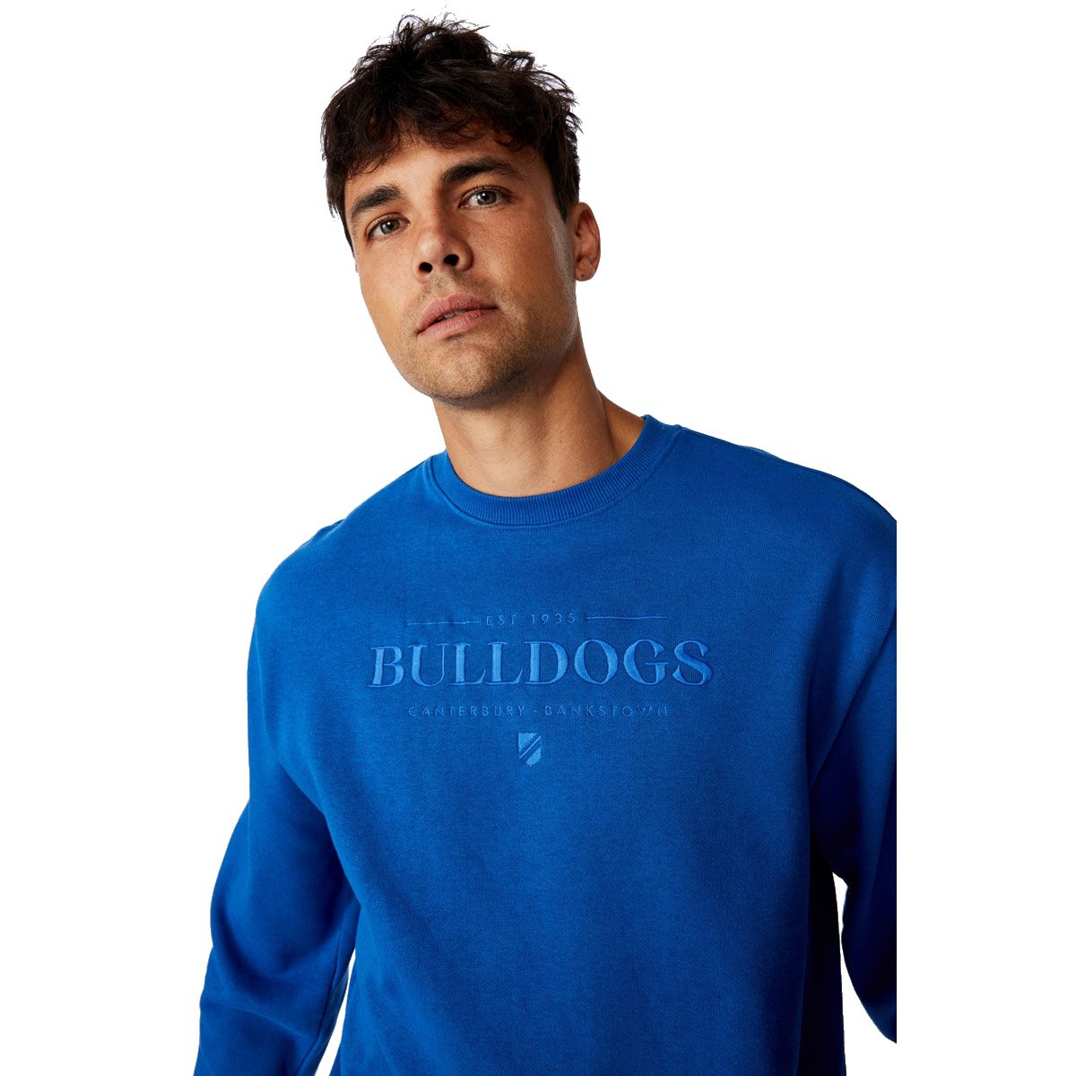 Canterbury-Bankstown Bulldogs Mens Old School Crew Sweatshirt