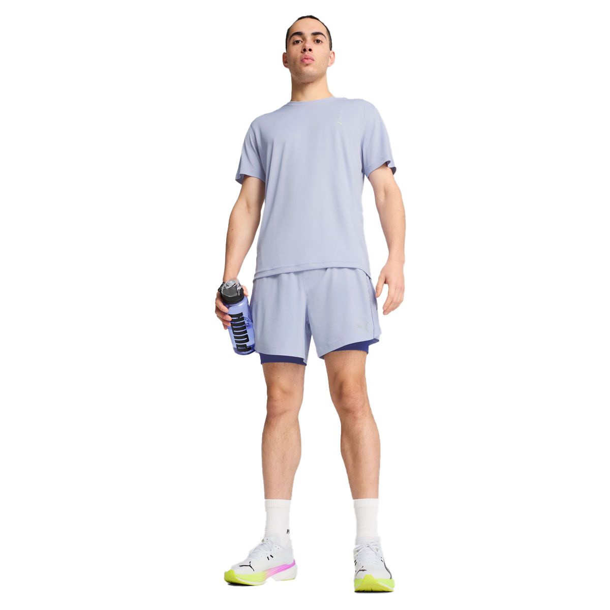 PUMA Mens Run Velocity 2in1 Running Shorts