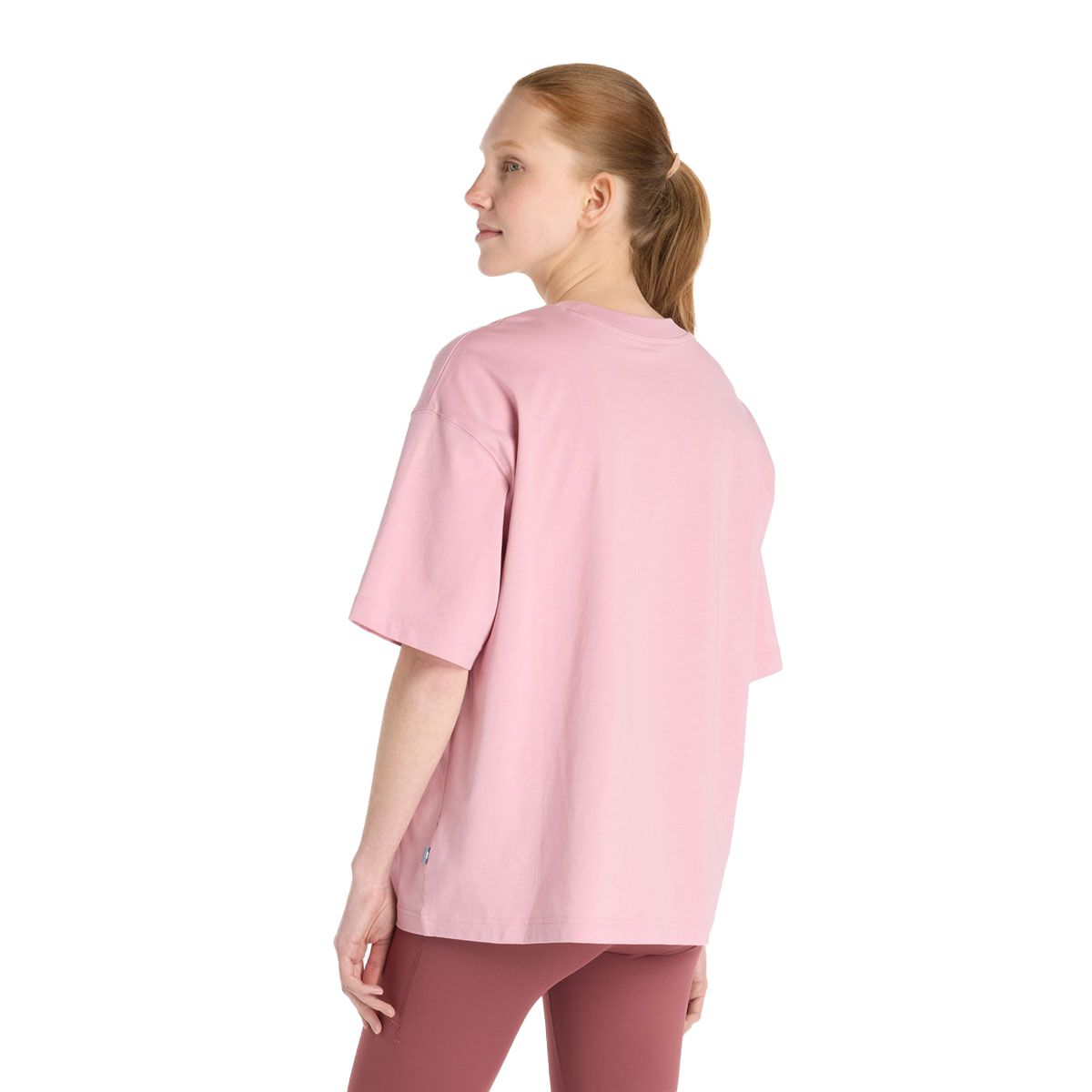 New Balance Womens Linear Heritage Oversized Tee
