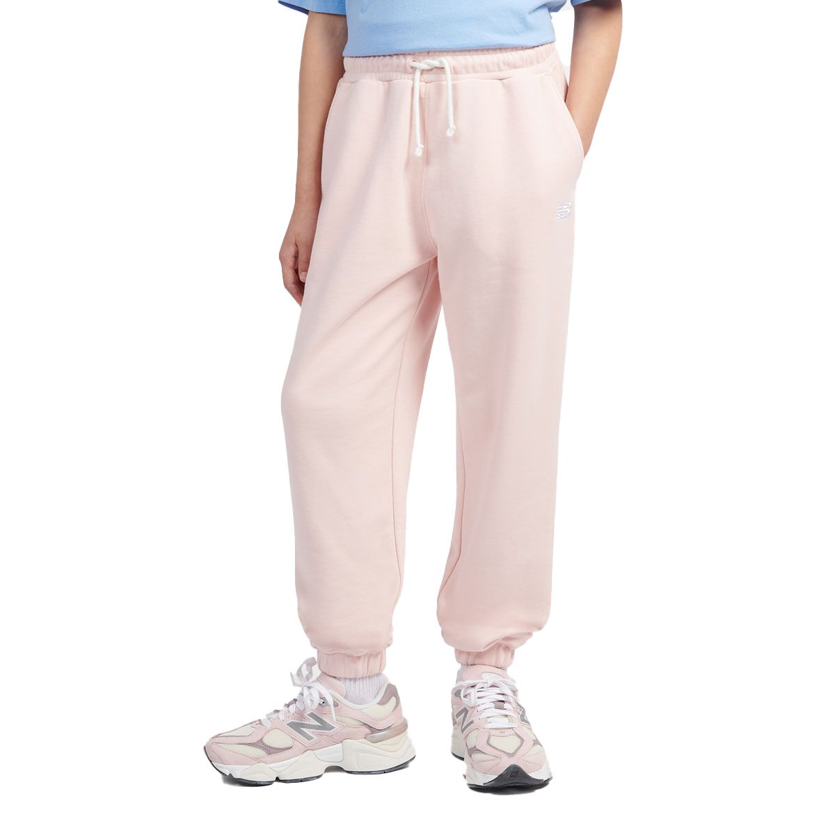 New Balance Junior French Terry Small Logo Jogger Track Pants