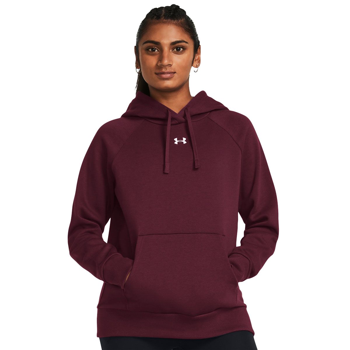 Under Armour Womens Rival Fleece Pullover Hoodie