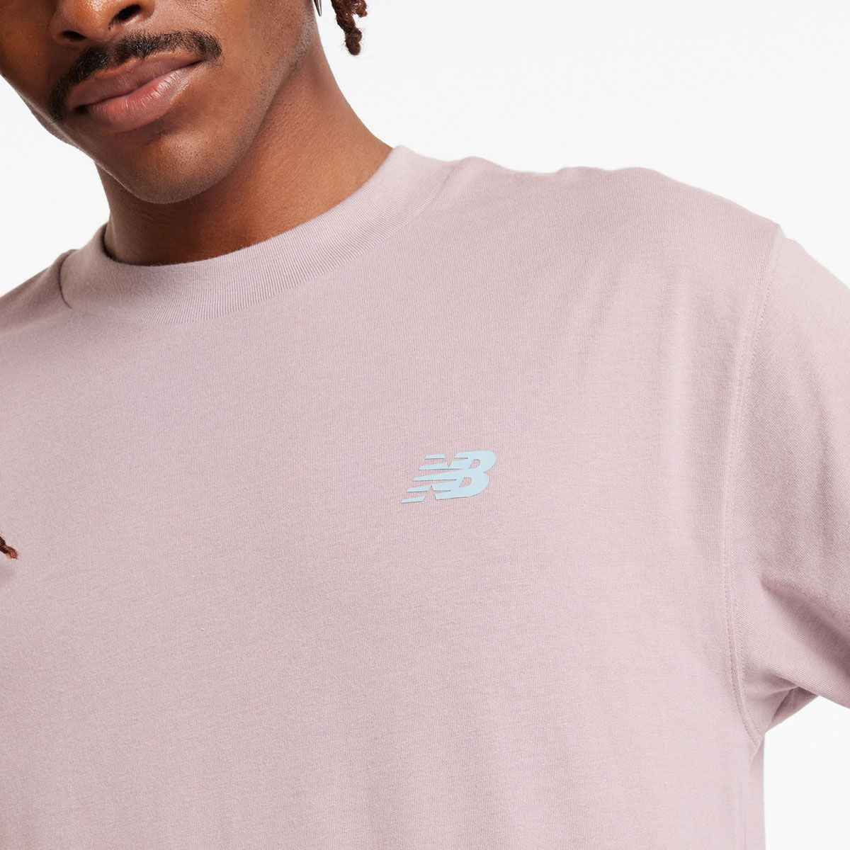 New Balance Mens Relaxed Logo Tee
