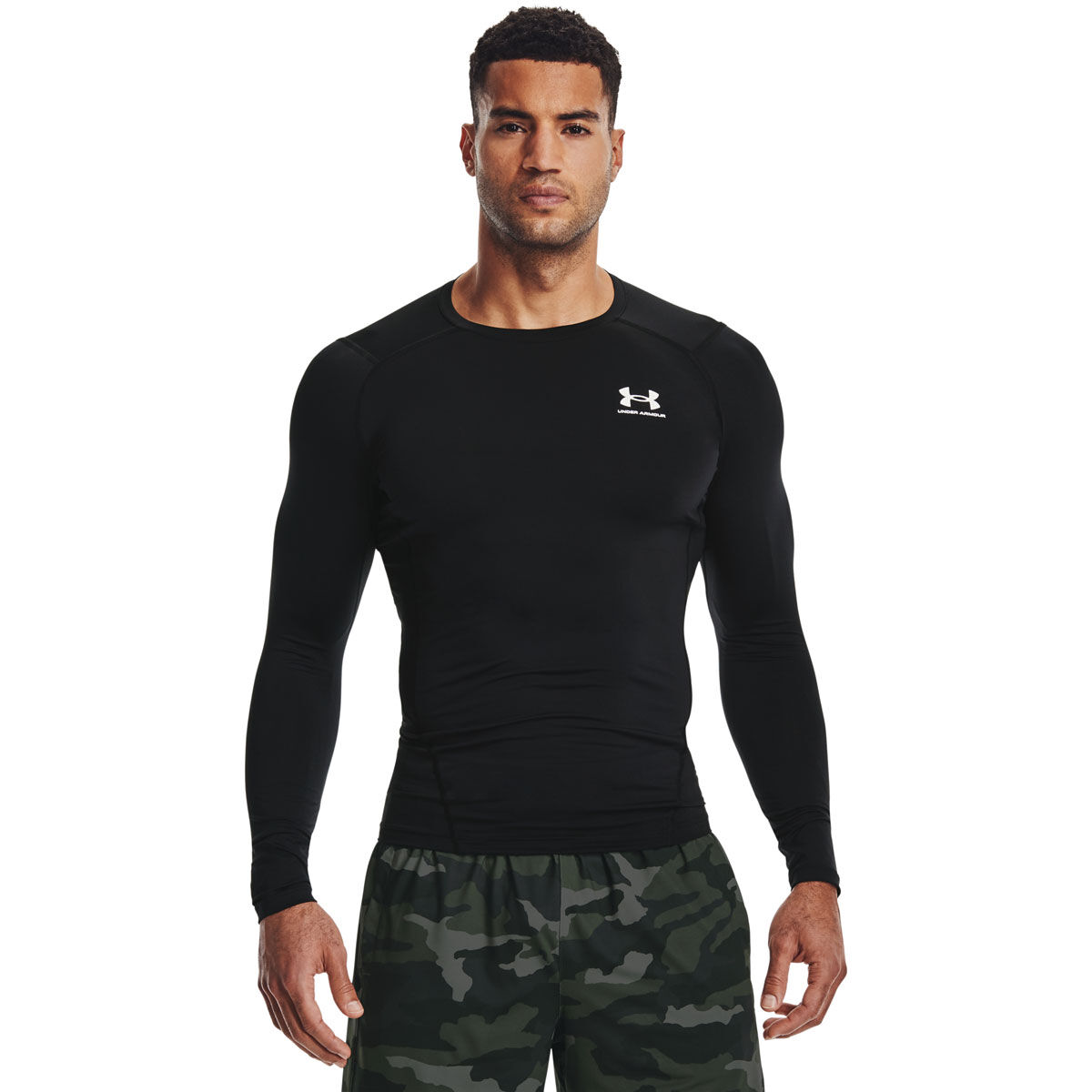 Under Armour Mens HeatGear Armour Long Sleeve Compression Top