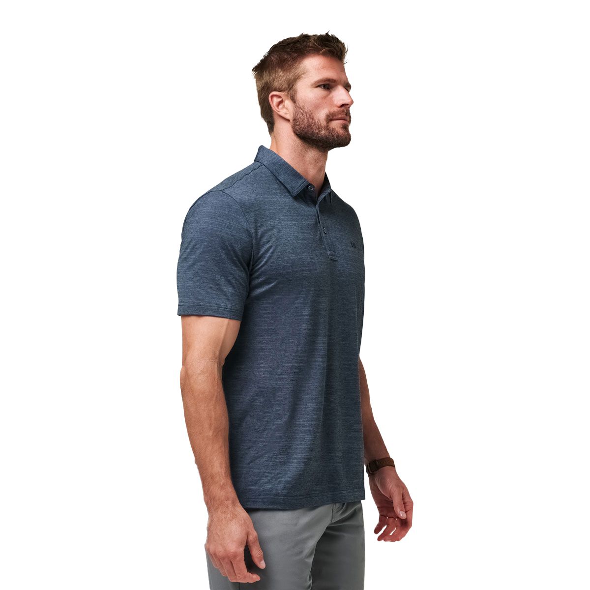 Travis Mathew Mens The Heater Golf Polo