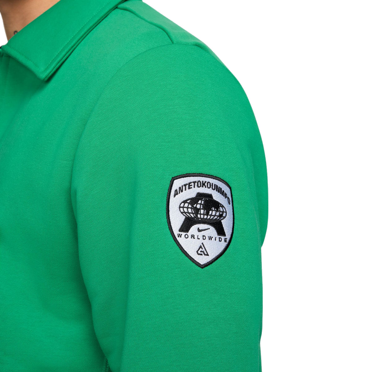 Nike Mens Giannis Standard Issue Quarter Zip Basketball Top