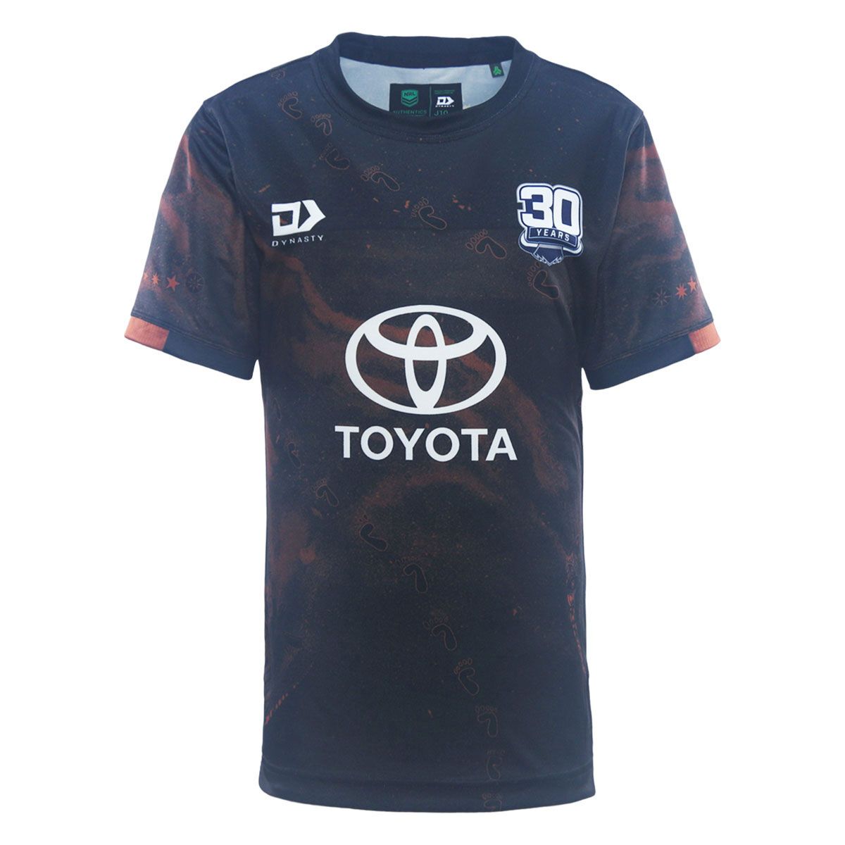 North Queensland Cowboys 2025 Kids Indigenous Training Tee