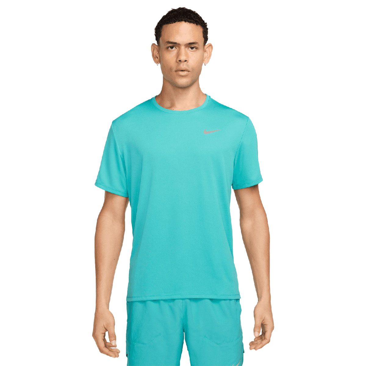 Nike Mens Miler UV Dri-FIT Running Tee