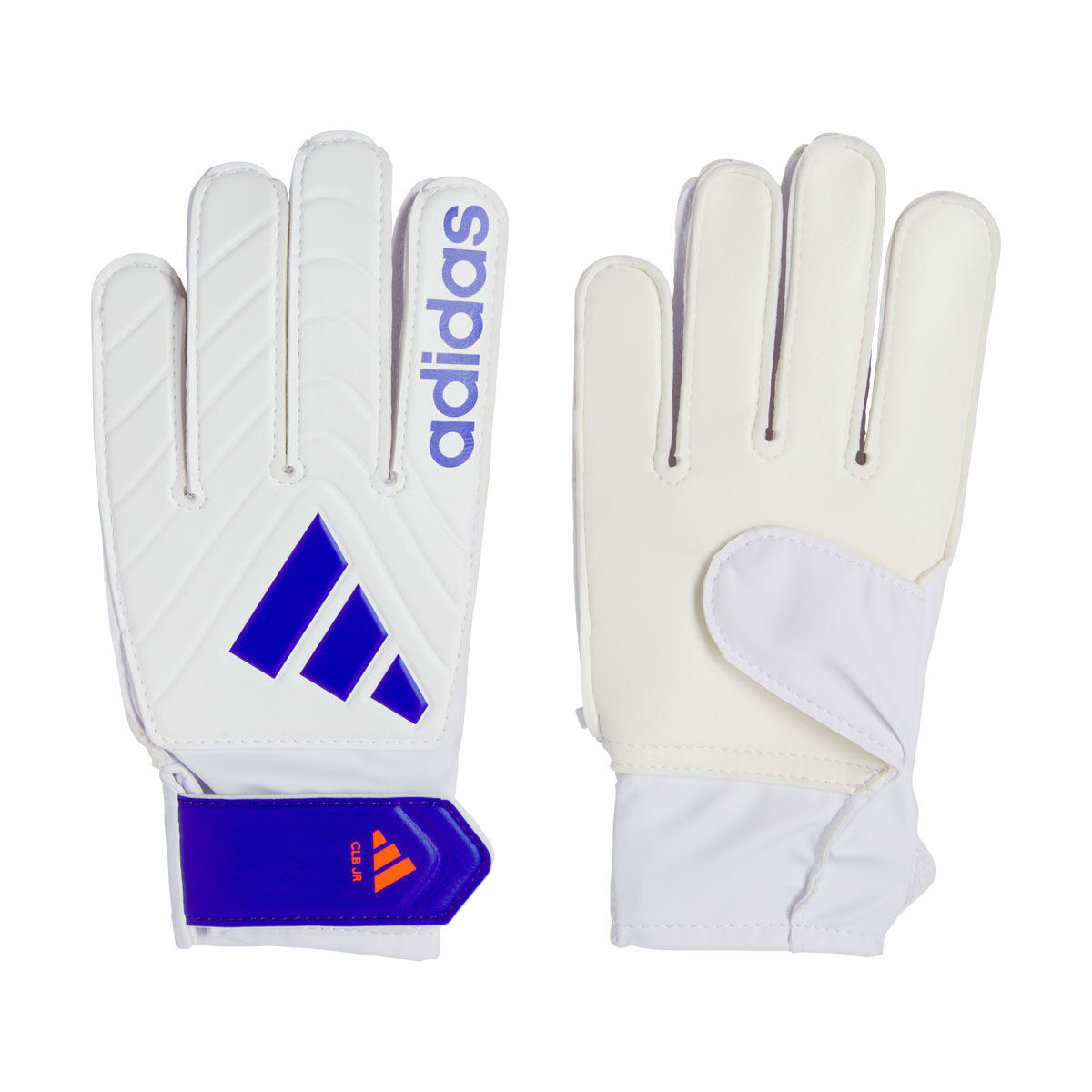 adidas Copa Club Kids Goalkeeping Gloves White/Blue 7
