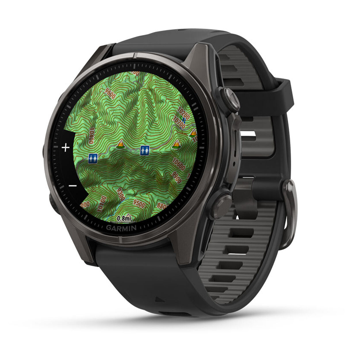 Garmin Fenix 8 51mm AMOLED Sapphire Watch - Black