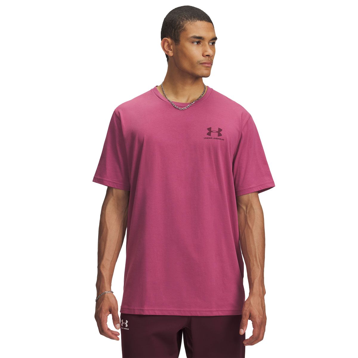 Under Armour Mens Sportstyle Left Chest Logo Tee