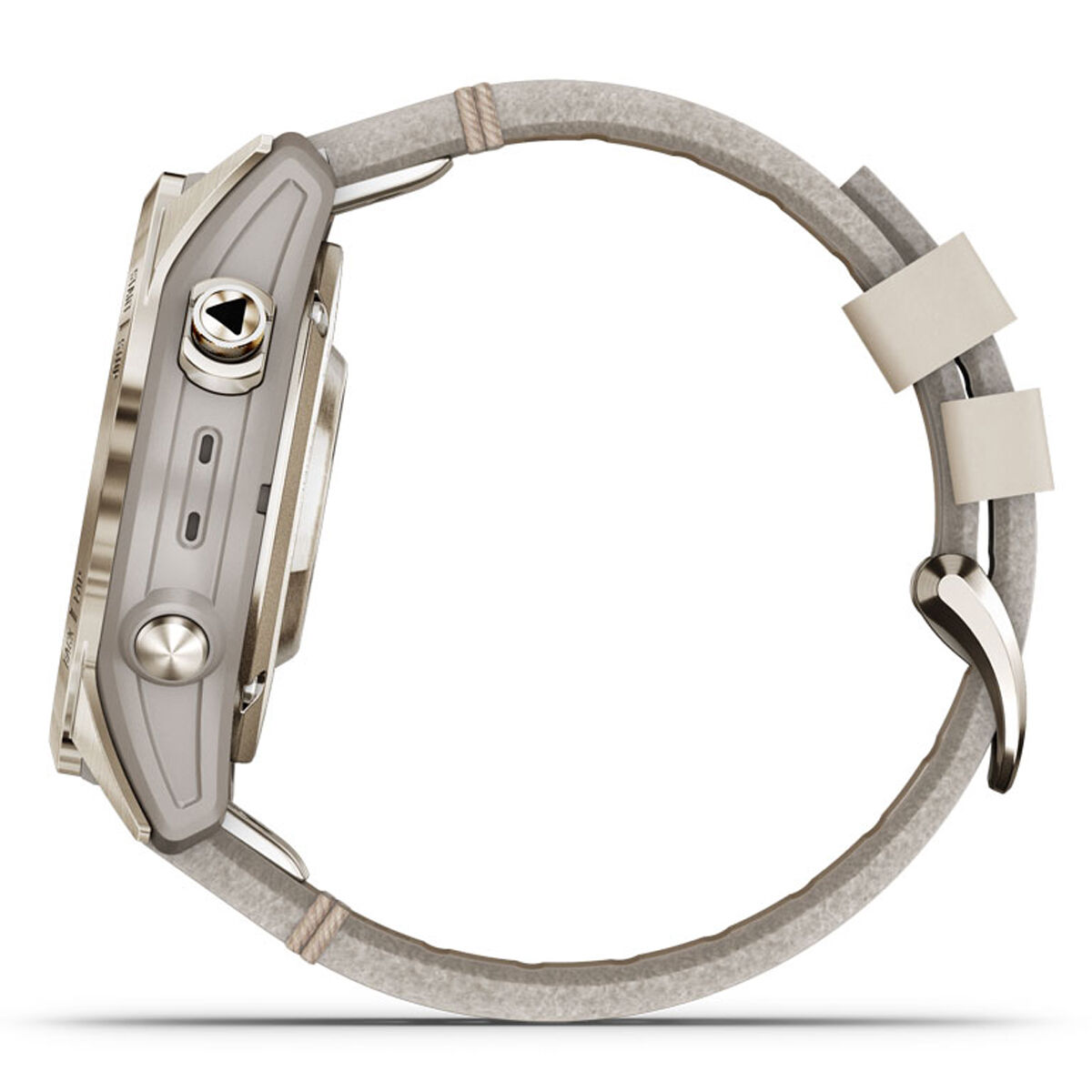 Garmin Fenix 7S Pro Sapphire Solar Watch - Soft Gold