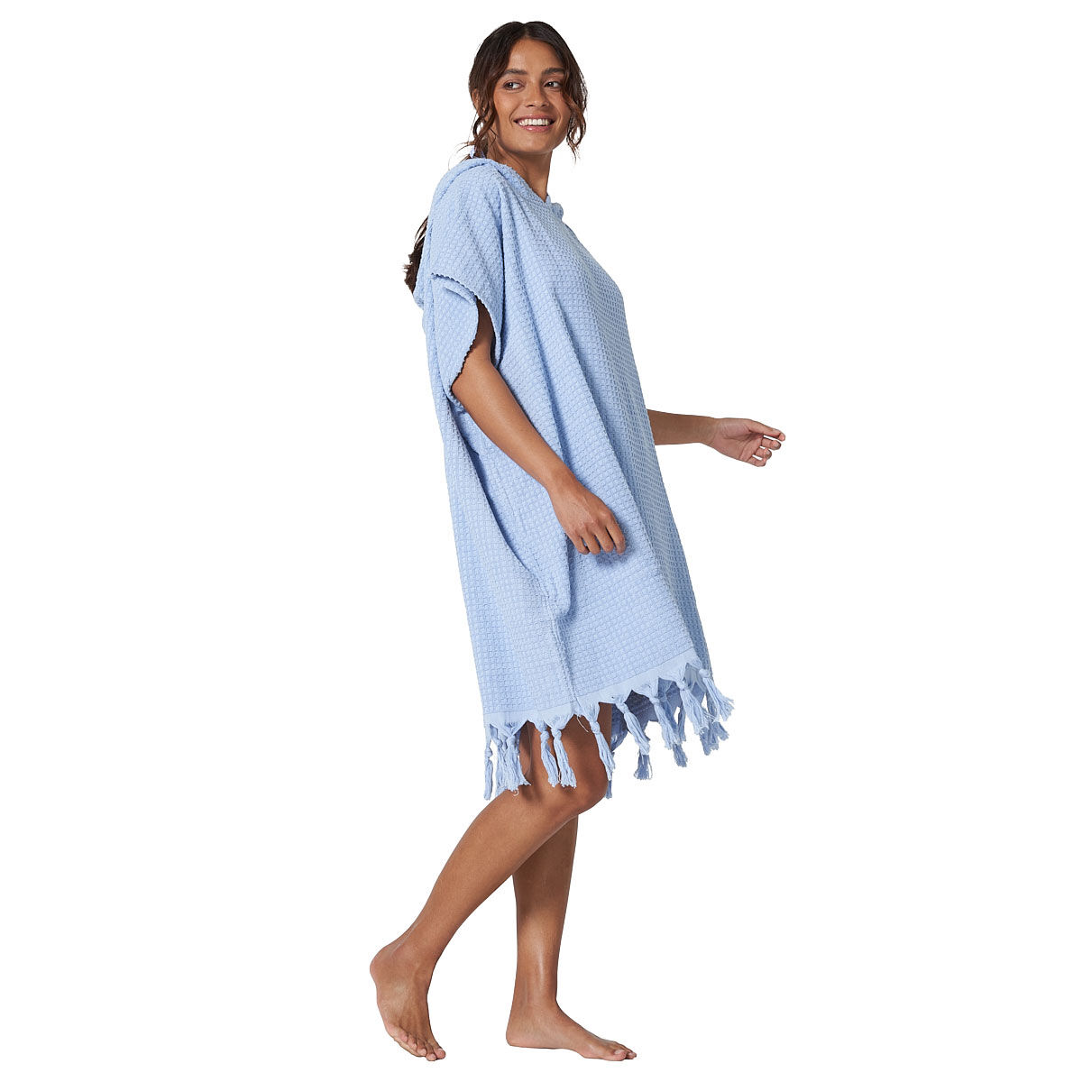Tahwalhi Womens Waffle Hooded Towel