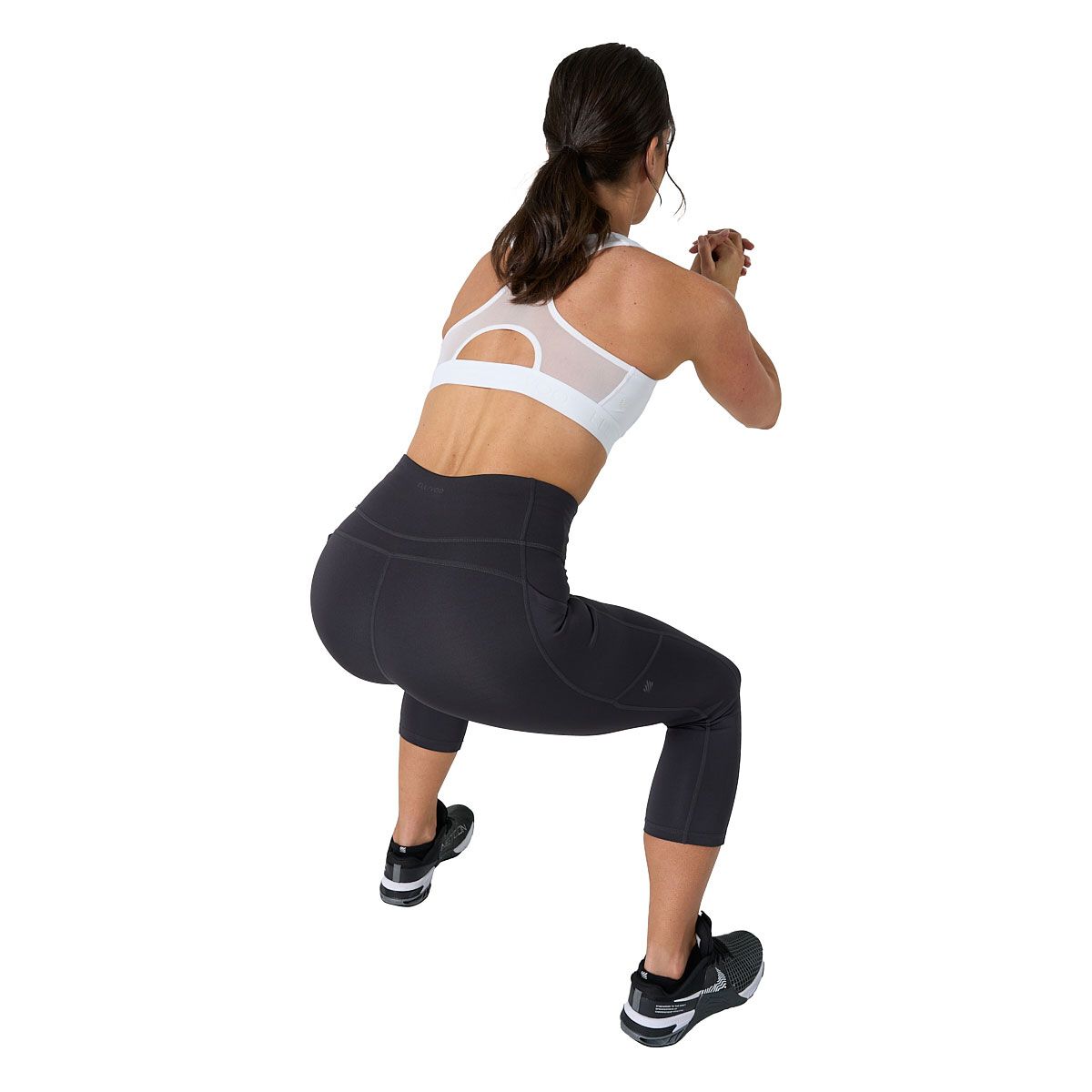 Ell/Voo Womens Essentials 3/4 Pocket Tights