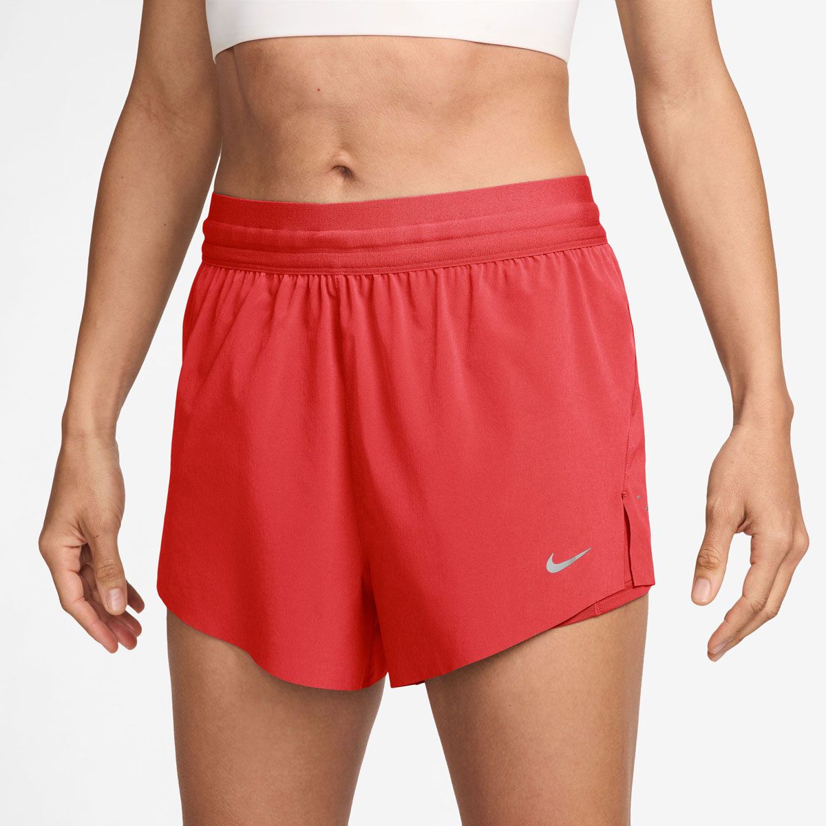 Nike Womens Swift Dri-FIT Mid Rise 2in1 Running Shorts