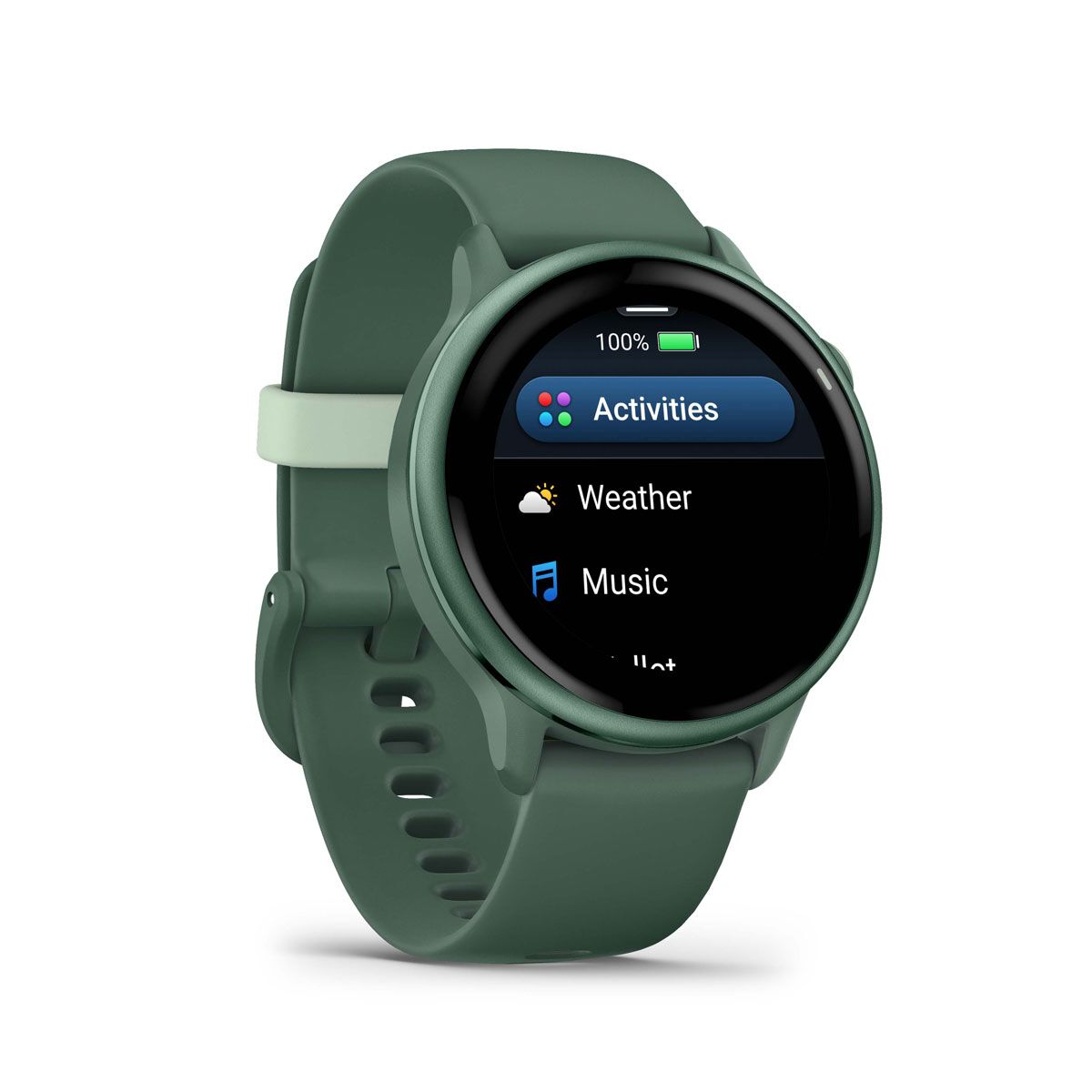 Garmin Vivoactive 6 Watch - Green Metallic