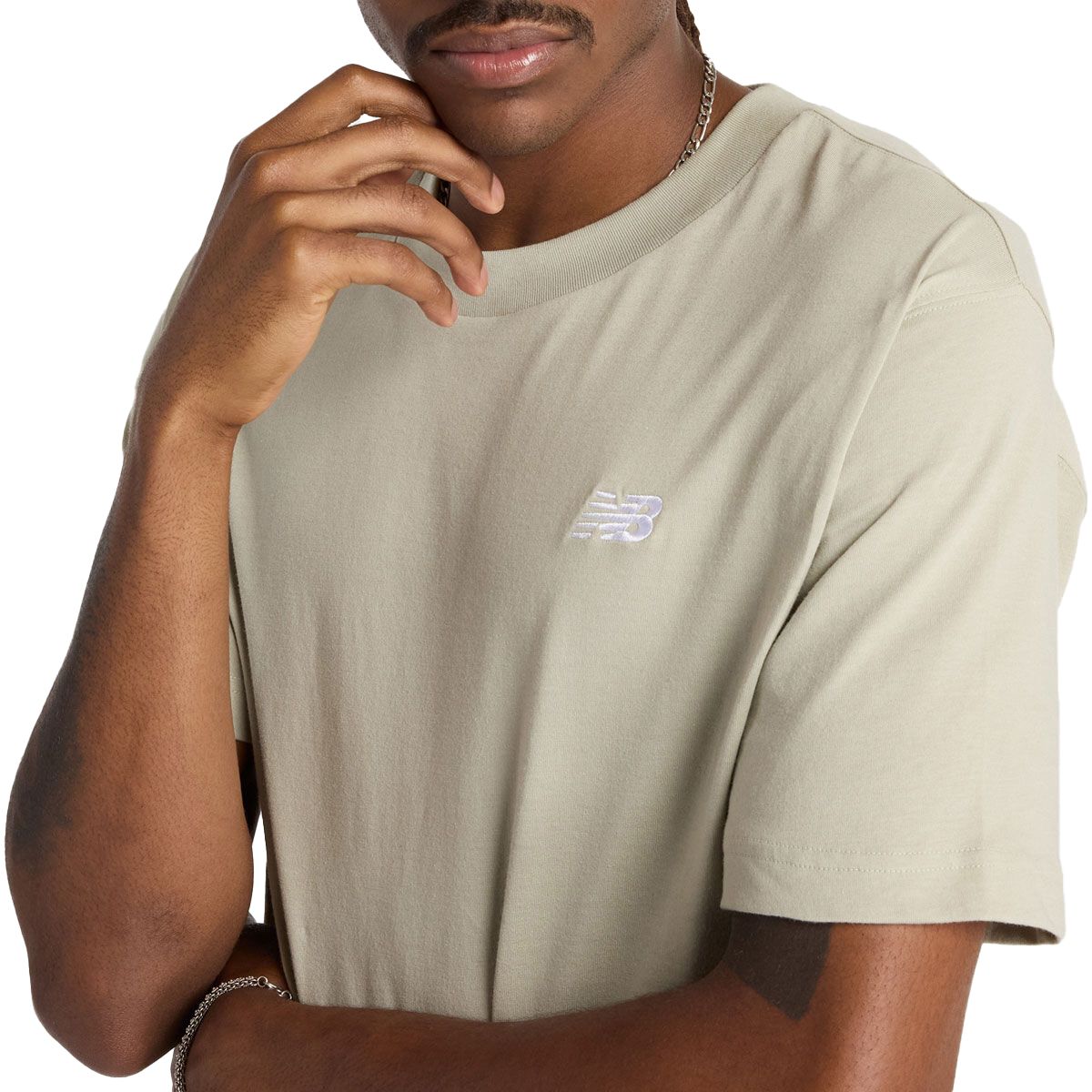 New Balance Mens Sport Essentials Cotton Tee