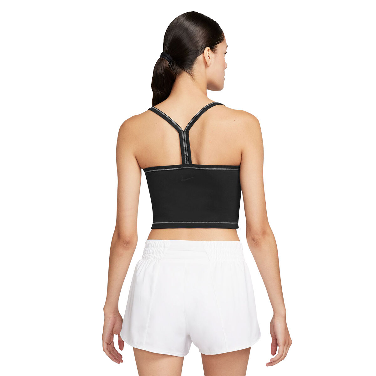 Nike Womens One Dri-FIT Fitted Cropped Tank