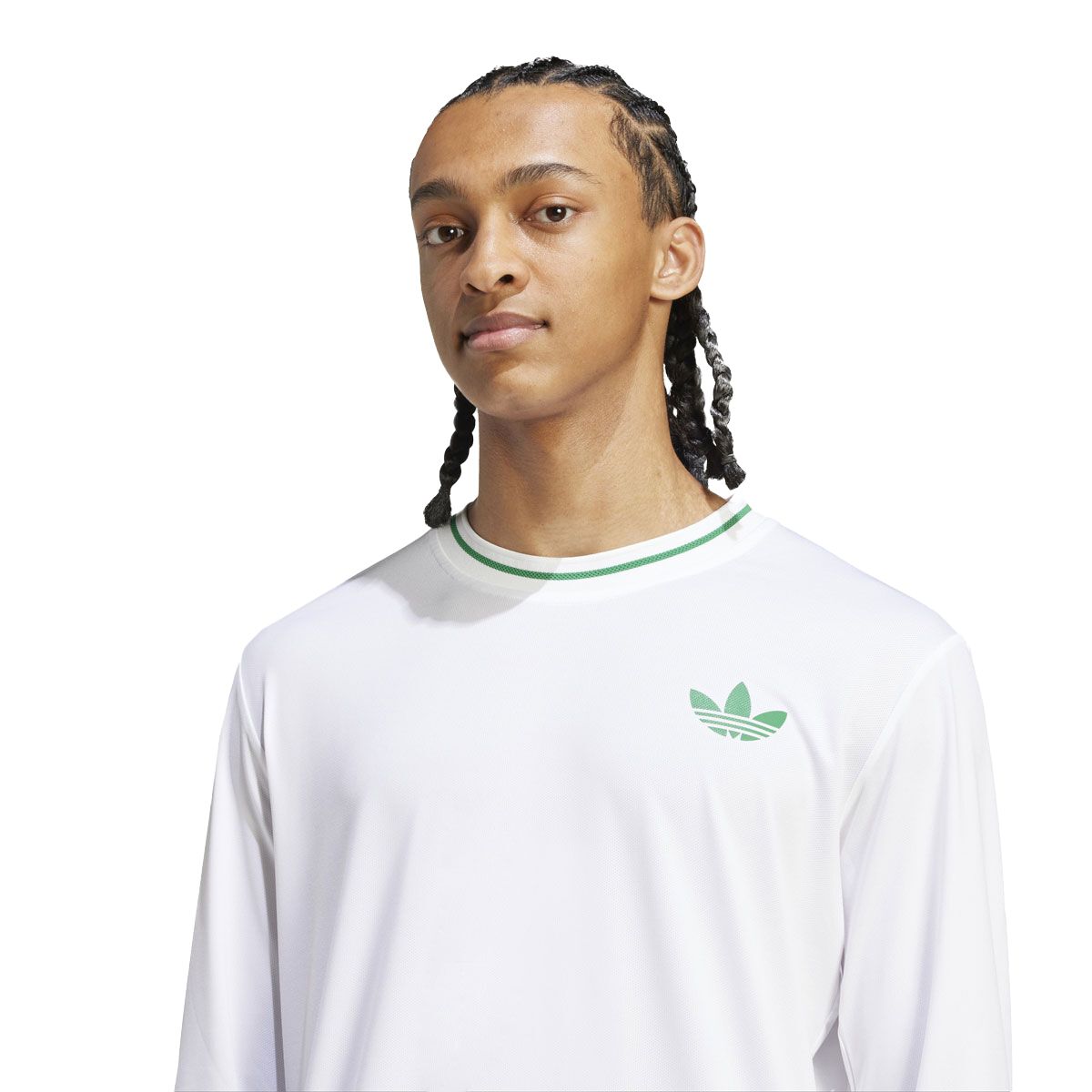 adidas Mens Long Sleeve Pro Tennis Top