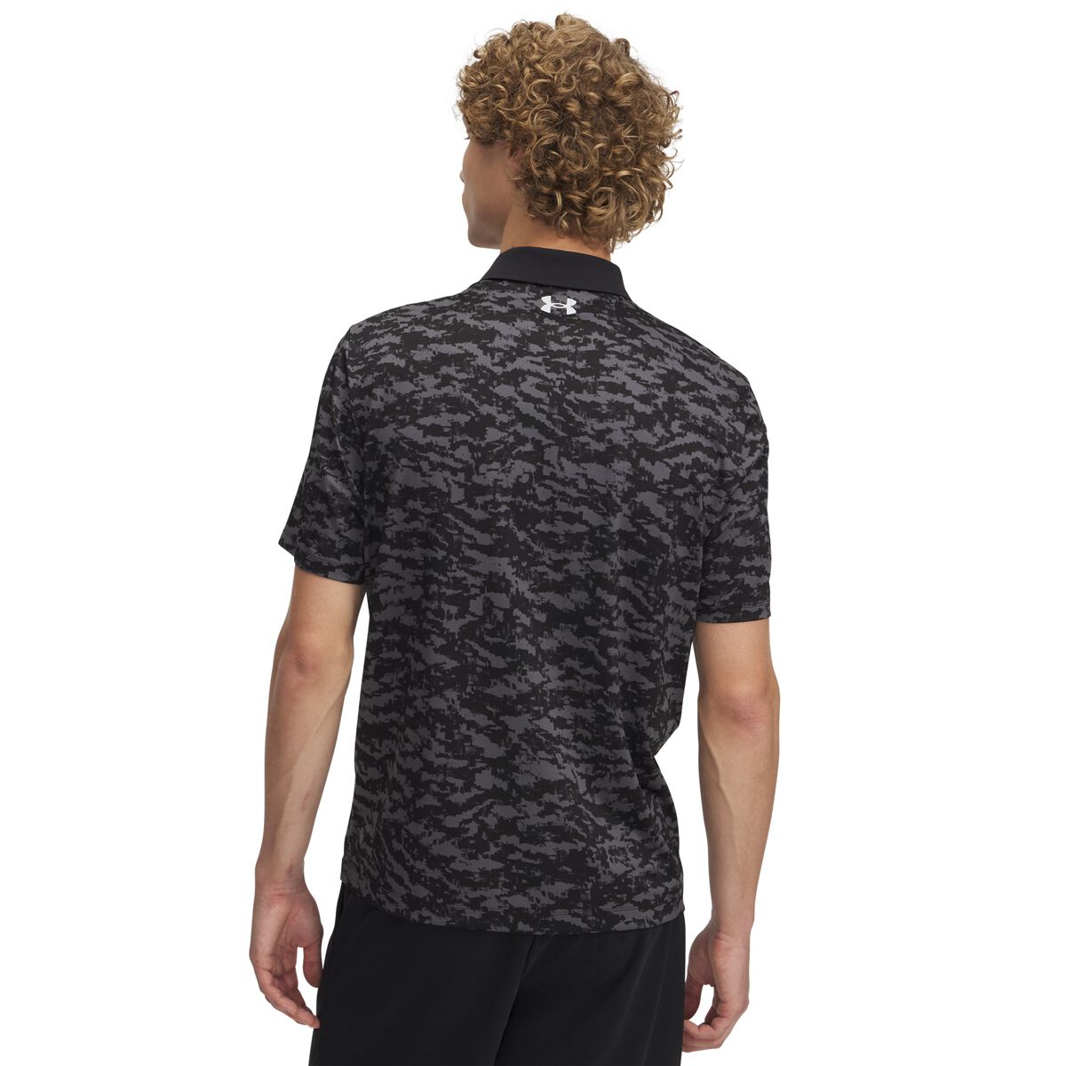 Under Armour Mens Matchplay Printed Golf Polo