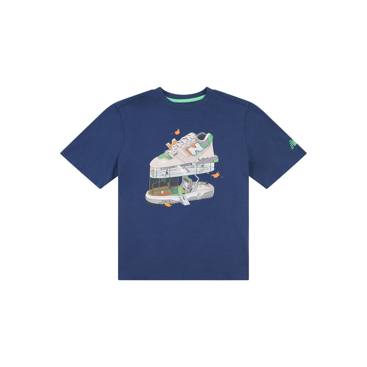 New Balance Junior Fitness Centre Illustrated Graphic Tee