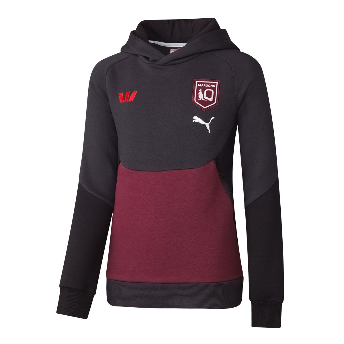 QLD Maroons State of Origin 2025 Kids Team Hoodie